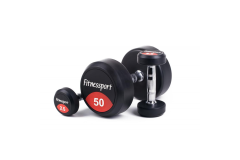 Полиуретановый гантельный ряд  FITNESSPORT  от 2.5 до 60кг (24 пары).