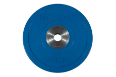 Олимпийский бампированный диск FOREMAN FM/BM 20 кг, синий