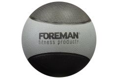 Медбол FOREMAN Medicine Ball 6 кг, серый/черный