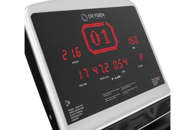 Беговая дорожка Oxygen Fitness New Classic Platinum AC LED фото 14