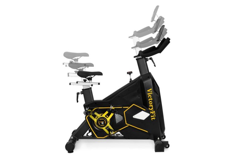 Спинбайк VictoryFit VF-GymRider 225 черный фото 7