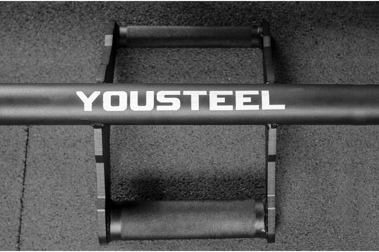 Гриф YouSteel Прогулка фермера с двойной ручкой D30/50мм, 25 кг(пара) фото 9