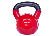 Гиря виниловая 16кг Star Fit DB-401 красный
