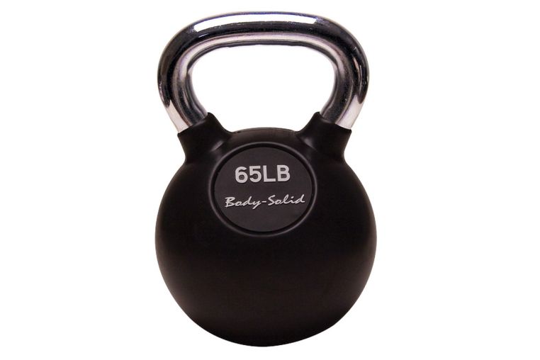 Гиря с хромированной ручкой 29,5 кг Body Solid KBC65 