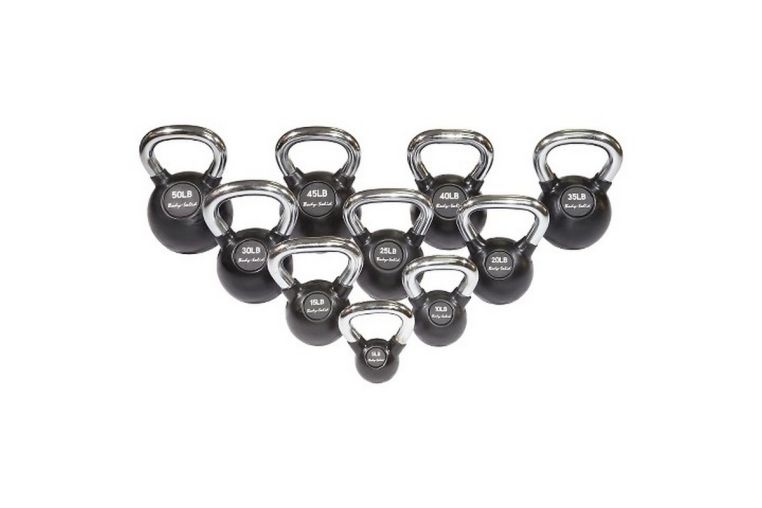 Гиря с хромированной ручкой 29,5 кг Body Solid KBC65 фото 1