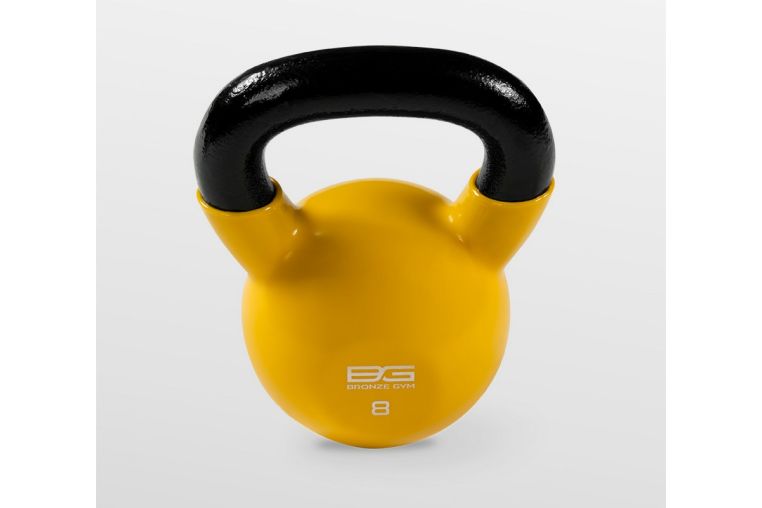 Гиря в ПВХ 8 кг Bronze Gym BG-PA-KB-P08 фото 1