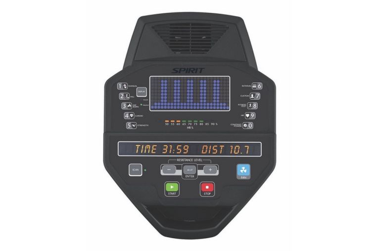 Эллиптический тренажер Spirit Fitness CE850G Graphite gray фото 2