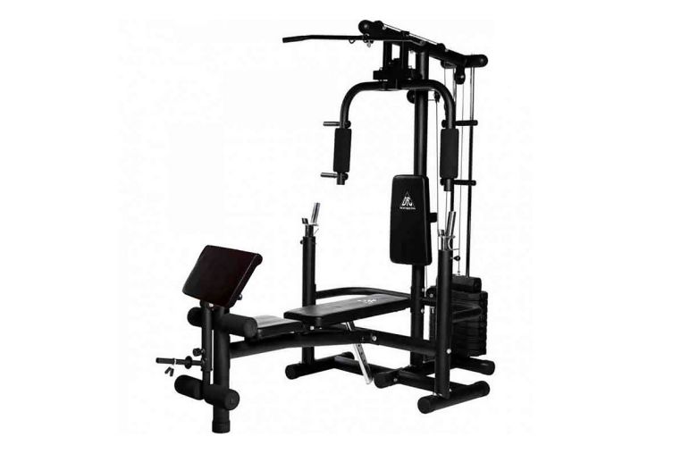 Силовой комплекс со скамьей DFC Homegym D854 