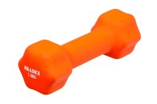 Гантели неопреновые, 1,5 кг Bradex SF 0541 оранжевая