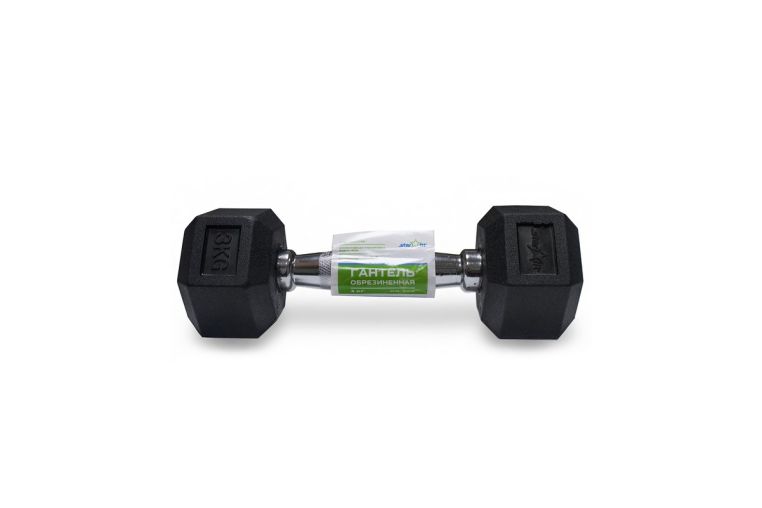 Гантель гексагональная 3 кг Star Fit DB-301 черный фото 1