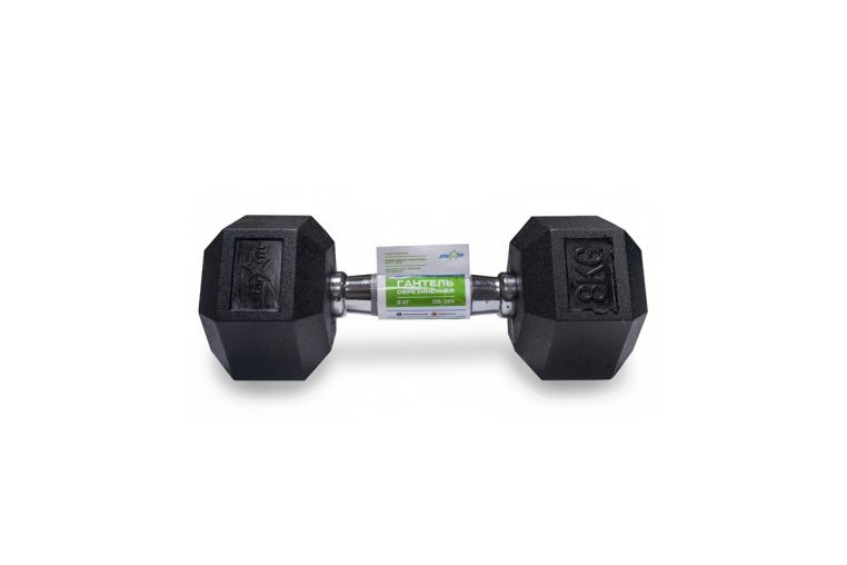 Гантель гексагональная 8 кг Star Fit DB-301 черный фото 1