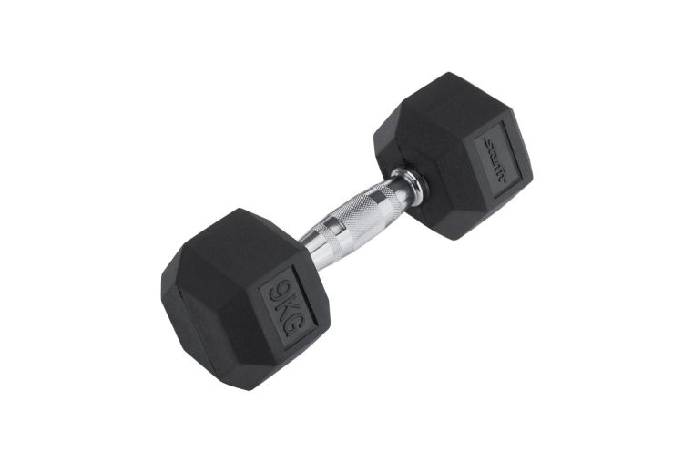 Гантель гексагональная 9 кг Star Fit DB-301 черный 