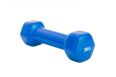 Гантель обрезиненная 3кг Bradex SF 0164 синий фото 3