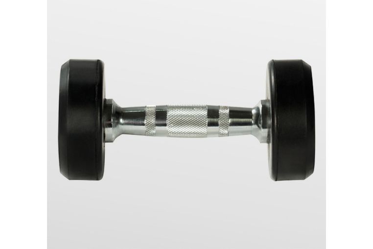 Гантель обрезиненная 2,5 кг Bronze Gym BG-PA-DB-R025 фото 2