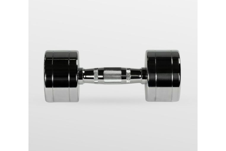 Гантель хромированная 9 кг Bronze Gym BG-PA-DB-C09 фото 4