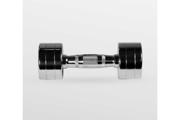Гантель хромированная 6 кг Bronze Gym BG-PA-DB-C06 фото 4