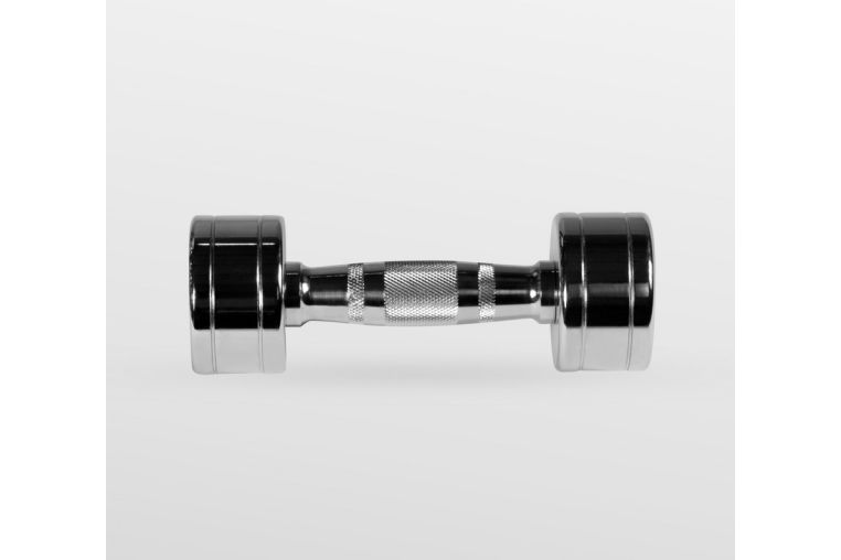 Гантель хромированная 4 кг Bronze Gym BG-PA-DB-C04 фото 4