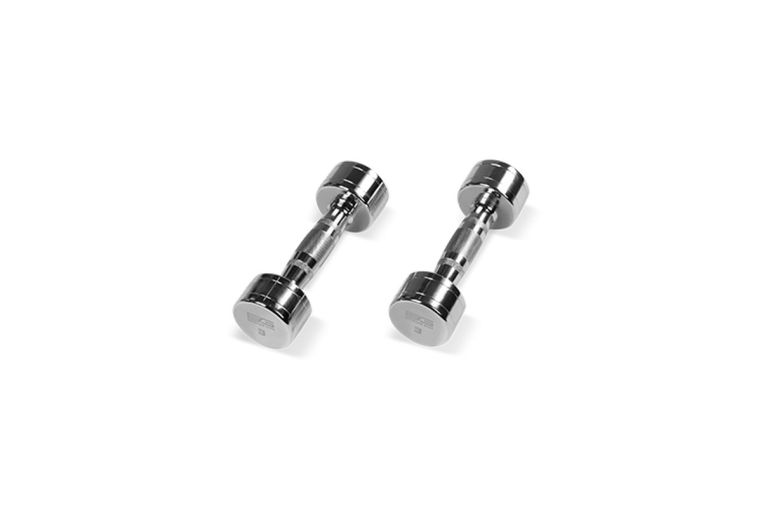 Гантель хромированная 3 кг Bronze Gym BG-PA-DB-C03 