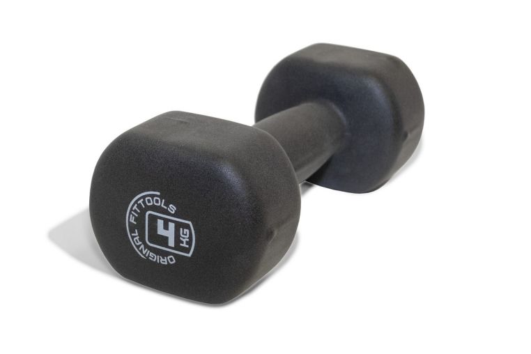 Гантель OFT 4 кг Original Fit.Tools FT-NDB-4 черный 