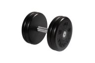 Гантель классик с вращающейся ручкой хром 23 кг MB Barbell MB-FdbEM-B23