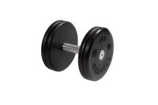 Гантель классик с вращающейся ручкой хром 14 кг MB Barbell MB-FdbEM-B14