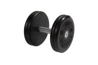 Гантель классик с вращающейся ручкой хром 16 кг MB Barbell MB-FdbEM-B16