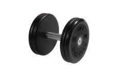 Гантель классик с вращающейся ручкой хром 16 кг MB Barbell MB-FdbEM-B16