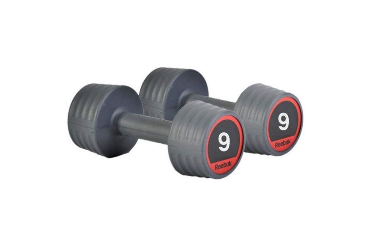 Гантели обрезиненные Reebok 2х9 кг (пара) RSWT-10059 