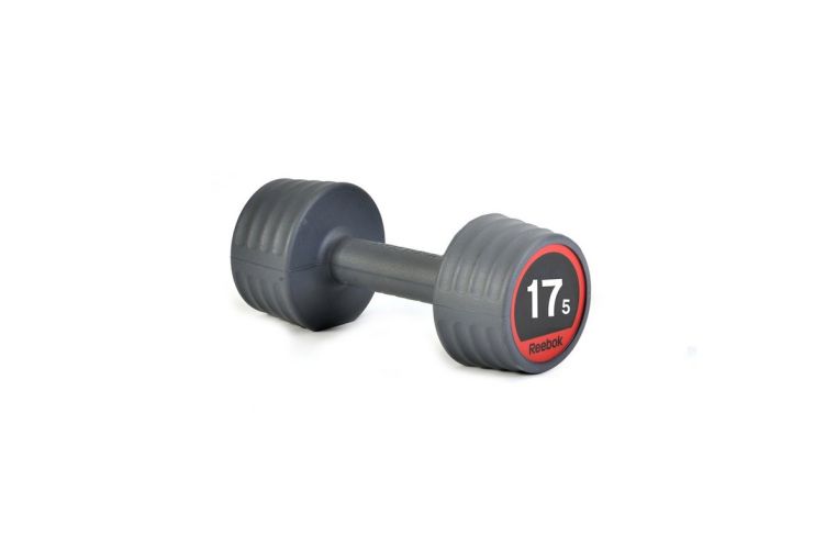 Гантели обрезиненные Reebok 2х17,5 кг (пара) RSWT-100675 