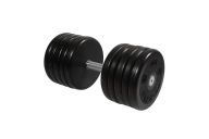 Гантель классик MB Barbell с вращающейся ручкой 52 кг MB-FdbEM-B52