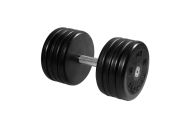 Гантель классик MB Barbell с вращающейся ручкой 41 кг MB-FdbEM-B41