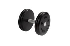 Гантель неразборная, классик, с невращ. хром. ручкой, 14 кг MB Barbell MB-FdbEM-BN14