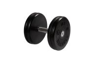 Гантель неразборная, классик, с невращ. хром. ручкой, 17 кг MB Barbell MB-FdbEM-BN17