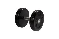 Гантель неразборная, классик, с невращ. хром. ручкой, 17 кг MB Barbell MB-FdbEM-BN17