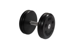Гантель неразборная, классик, с невращ. хром. ручкой, 18 кг MB Barbell MB-FdbEM-BN18