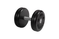 Гантель неразборная, классик, с невращ. хром. ручкой, 21 кг MB Barbell MB-FdbEM-BN21