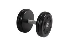 Гантель неразборная, классик, с невращ. хром. ручкой, 21 кг MB Barbell MB-FdbEM-BN21
