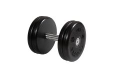 Гантель неразборная, классик, с невращ. хром. ручкой, 22 кг MB Barbell MB-FdbEM-BN22