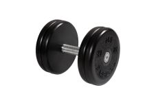 Гантель неразборная, классик, с невращ. хром. ручкой, 23 кг MB Barbell MB-FdbEM-BN23