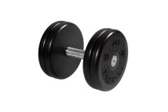 Гантель неразборная, классик, с невращ. хром. ручкой, 23 кг MB Barbell MB-FdbEM-BN23