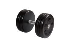 Гантель неразборная, классик, с невращ. хром. ручкой, 28 кг MB Barbell MB-FdbEM-BN28