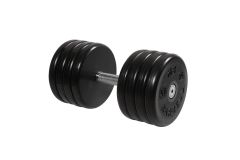 Гантель неразборная, классик, с невращ. хром. ручкой, 45 кг MB Barbell MB-FdbEM-BN45