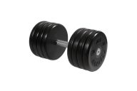 Гантель неразборная, классик, с невращ. хром. ручкой, 50 кг MB Barbell MB-FdbEM-BN50