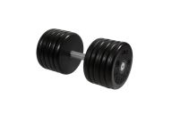 Гантель неразборная, классик, с невращ. хром. ручкой, 54 кг MB Barbell MB-FdbEM-BN54