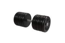 Гантель неразборная, классик, с невращ. хром. ручкой, 59 кг MB Barbell MB-FdbEM-BN59