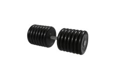 Гантель неразборная, с невращ. хром. ручкой, 71 кг MB Barbell MB-FdbM-BN71