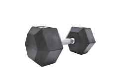 Гантель обрезиненная гексагональная Iron King 47,5 кг