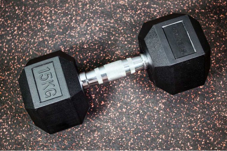 Гантель шестигранная (гексагональная) Stecter 15 кг 2303 