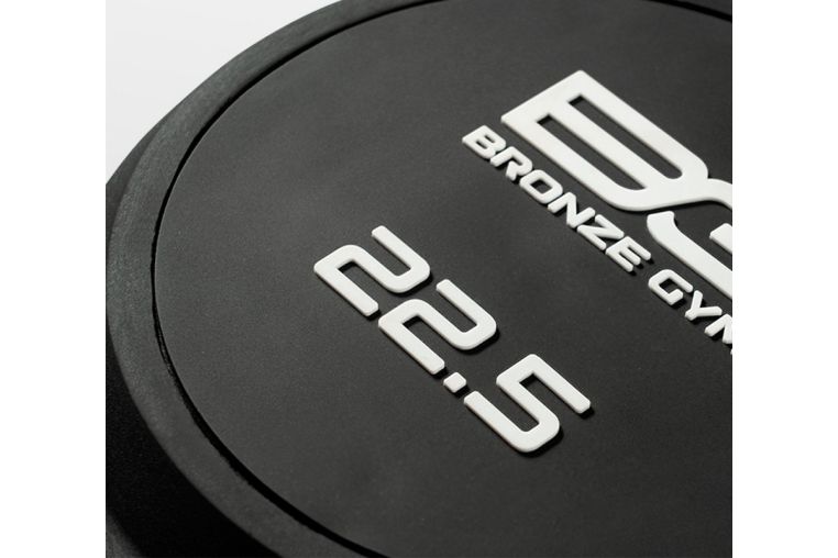 Гантель обрезиненная 22,5 кг Bronze Gym BG-PA-DB-R225 фото 4