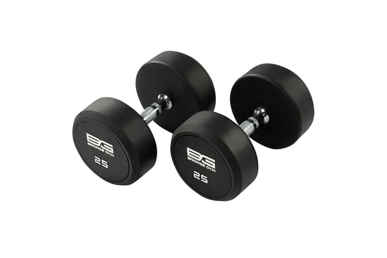 Гантель обрезиненная 25 кг Bronze Gym BG-PA-DB-R250 